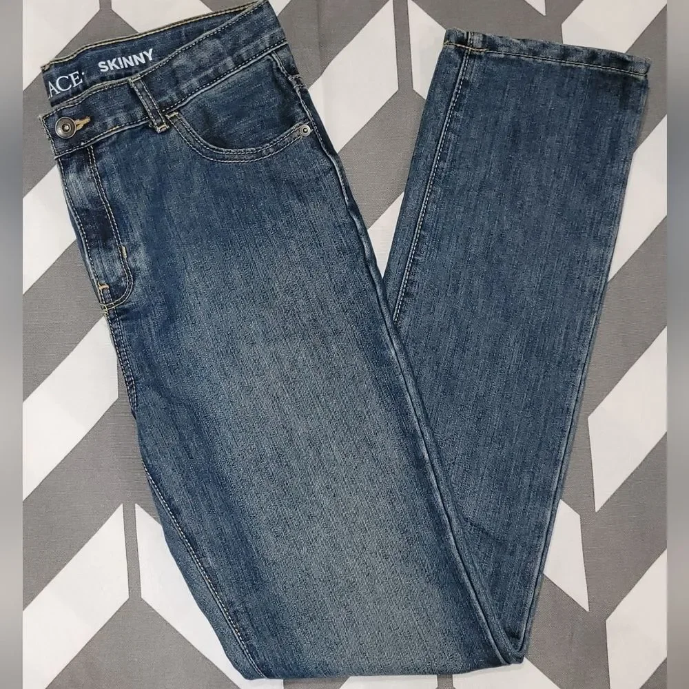 The childrens place Boys size 16 Skinny Legendwash jeans